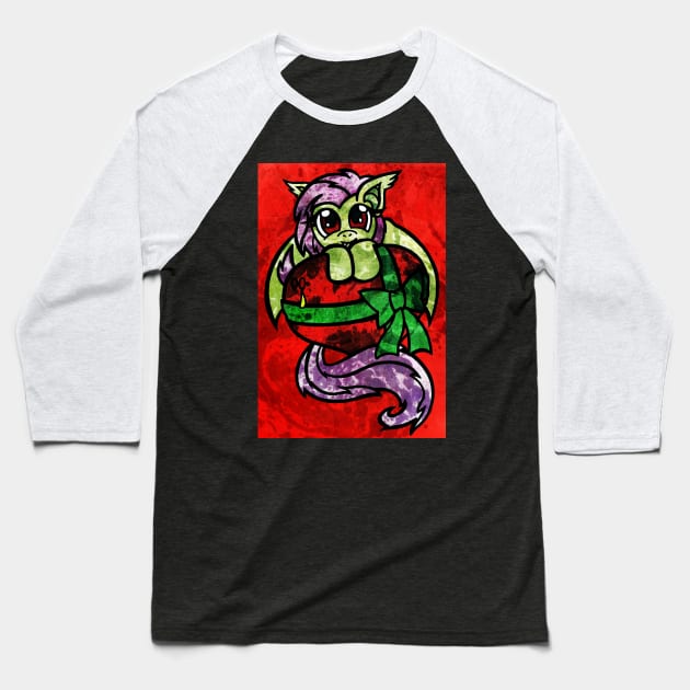 Flutterbat Wuvs You Baseball T-Shirt by ScribbleSketchScoo